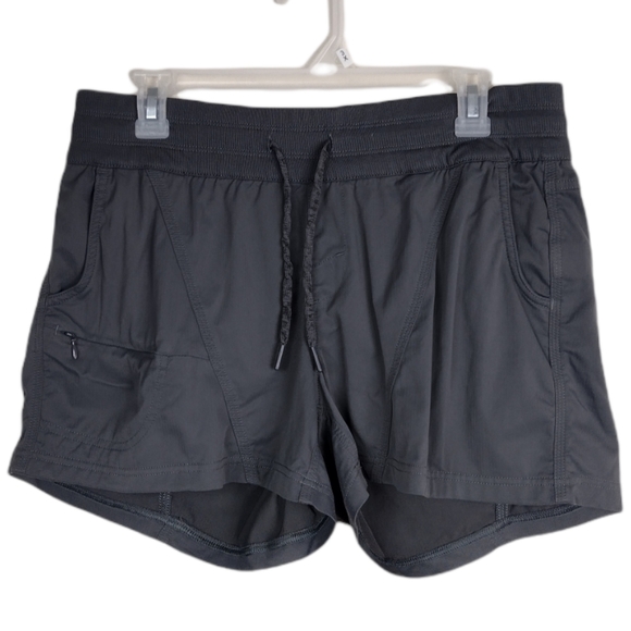 The North Face Pants - The North Face grey performance hiking shorts L
